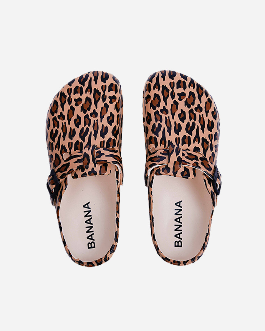 Sandalias Clog Print